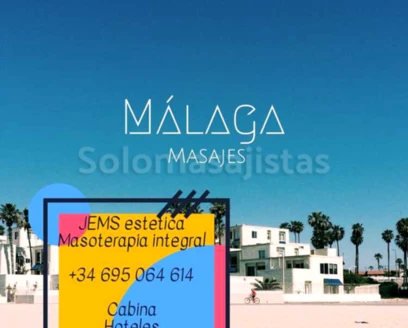 solomasajistas Masajistas                    Málaga MASAJISTA TERAPEUTA  ESTETISISTA CORPORAL  695064614
