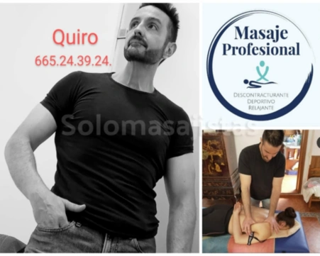 solomasajistas Masajistas                    Málaga Jose un profesional del masaje Titulado  665243924