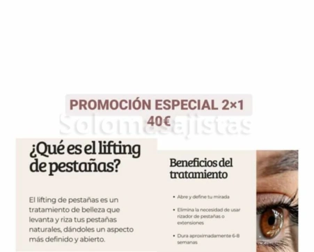 solomasajistas Estética y Belleza                    Granada Lifting de pestañas  641414368