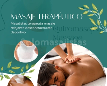 solomasajistas Masajistas                    Madrid Quiromasaje terapia 613532627